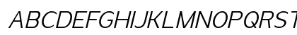 Anoda Light Trial Italic Uppercase Preview