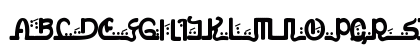 Arabinta Regular Uppercase Preview