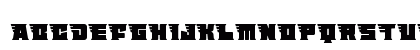 Astral Zenith Eleven Regular Uppercase Preview