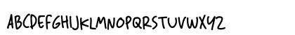 Becomes Notes Regular Uppercase Preview