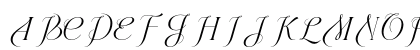 Belove Melody Regular Uppercase Preview