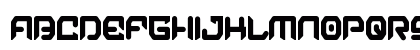 Zupraxu Regular Uppercase Preview
