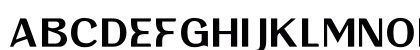 Belriner Regular Uppercase Preview