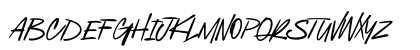 Black Bounars Regular Uppercase Preview