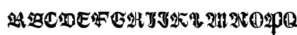 Black Record Regular Uppercase Preview