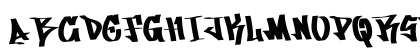 Blastoria Regular Uppercase Preview