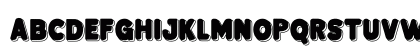 Bloksy Three Regular Uppercase Preview