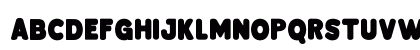 Bloksy One Regular Uppercase Preview