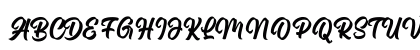 British Letter Regular Uppercase Preview
