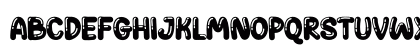 Bulbin Regular Uppercase Preview