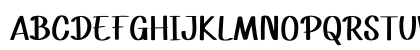 Champion Cartoon Regular Uppercase Preview