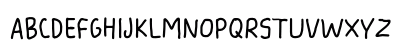 Charmed HF Regular Uppercase Preview