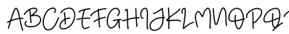 Christmas Plan - Personal Use Regular Uppercase Preview