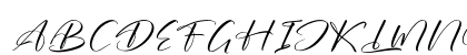 Dalinthy DEMO VERSION Regular Uppercase Preview