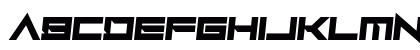 Excess V Regular Uppercase Preview