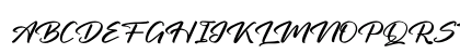Bolinker Quantum DEMO VERSION Regular Uppercase Preview