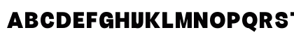 Bright Giftak Regular Uppercase Preview