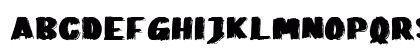 Burning Hunger Regular Uppercase Preview