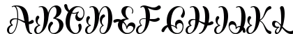 Christmas Balethy Regular Uppercase Preview