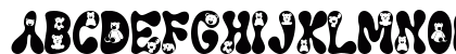 Chubby Bear Regular Uppercase Preview