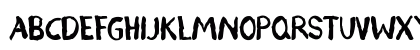 DINARY Regular Uppercase Preview
