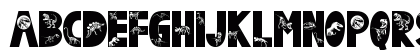 Dinosaur Fossil Regular Uppercase Preview