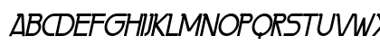 Persia Condensed Bold Italic Preview