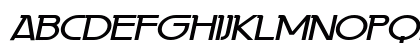 Persia Wide Bold Italic Uppercase Preview