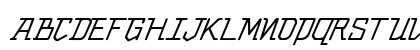 Chromex Racer Regular Uppercase Preview