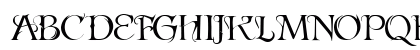 Citadel of Blackrose Regular Uppercase Preview