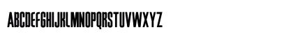 Focused Block Regular Uppercase Preview