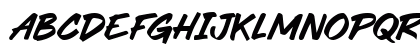 Frosty Fresh Regular Uppercase Preview
