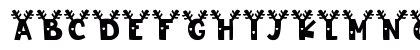 Frosty Faktur Deer Regular Uppercase Preview