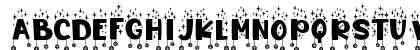 Frosty Faktur Ornament Regular Uppercase Preview