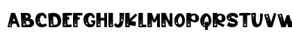 Frosty Faktur Star Regular Uppercase Preview