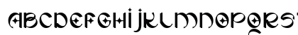 GAHIBOE Regular Uppercase Preview