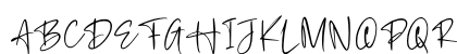 Gellatick Regular Uppercase Preview