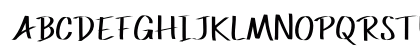 Going Alone Regular Uppercase Preview