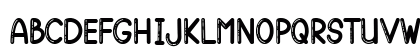 Gomuno Bubble Regular Uppercase Preview