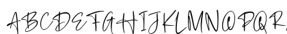 Gellatick Regular Uppercase Preview