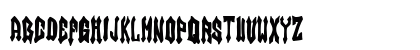 Gothic Armor Regular Uppercase Preview