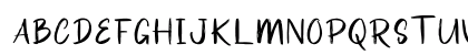 GULUNGAN BRUSH Regular Uppercase Preview