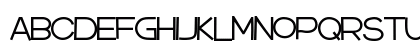 Handorty Regular Uppercase Preview