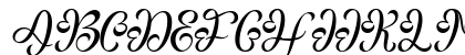 Heart Valentine Italic Demo Italic Uppercase Preview