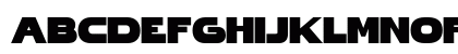 Honfleur Heavy Regular Uppercase Preview