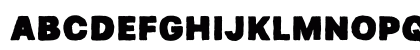 Horeg Bolot Regular Uppercase Preview