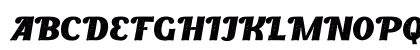 Juan Burgos Bold Texture Regular Uppercase Preview