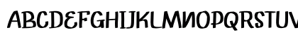 Jumawa Alone Regular Uppercase Preview