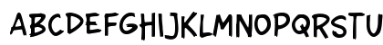 K Kabare Regular Uppercase Preview