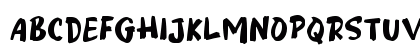 K Kamezo Regular Uppercase Preview